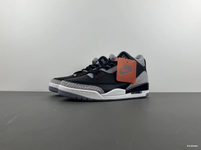Cheap Cement DN3707-010 Black 3 Air Jordan 0809